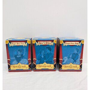 CVS Treasures The Nutcracker 2001 Limited Edition Designs Lot of 3 Ornaments